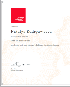 jazzimprovisation